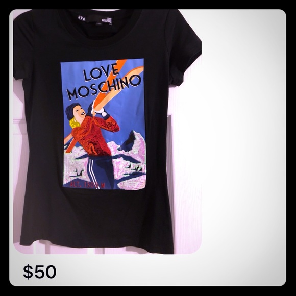 Moschino Tops - Moschino tee shirt Moschino Tops - Moschino tee shirt